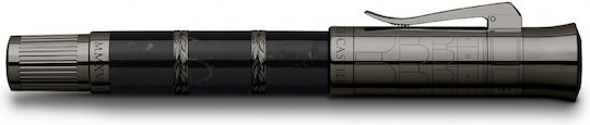 Faber-Castell Πένα Γραφής Medium Μαύρη με Μαύρο Μελάνι