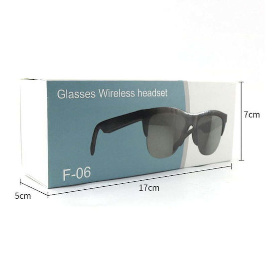 Sunglasses With Built-in Headphones V5.3 Hands-free F-06 Smart Glasses