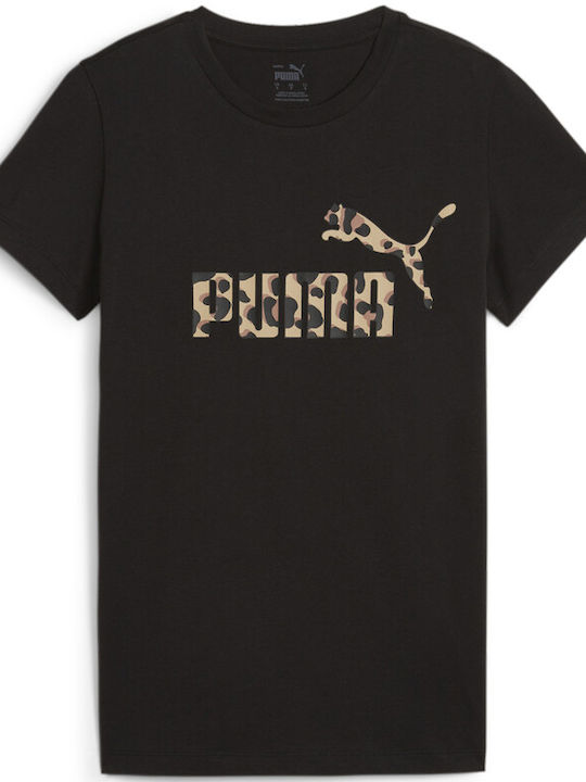 Women's Athletic T-shirt Animal Print Top