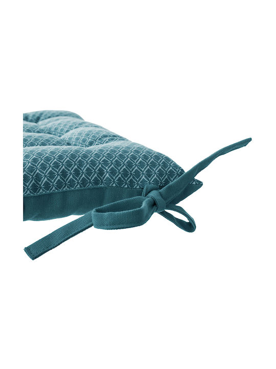 Atmosphera Garden Chair Cushion Otto Blue 38x38cm
