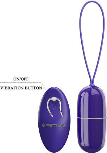 Pretty Love Arvin Vibrator Egg Purple