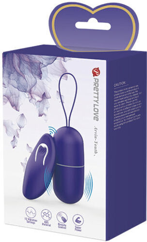 Pretty Love Arvin Vibrator Egg Purple