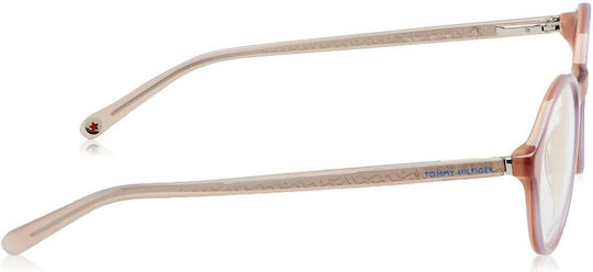 Tommy Hilfiger Γυναικείος Κοκκάλινος Σκελετός Ροζ TH1841 35J