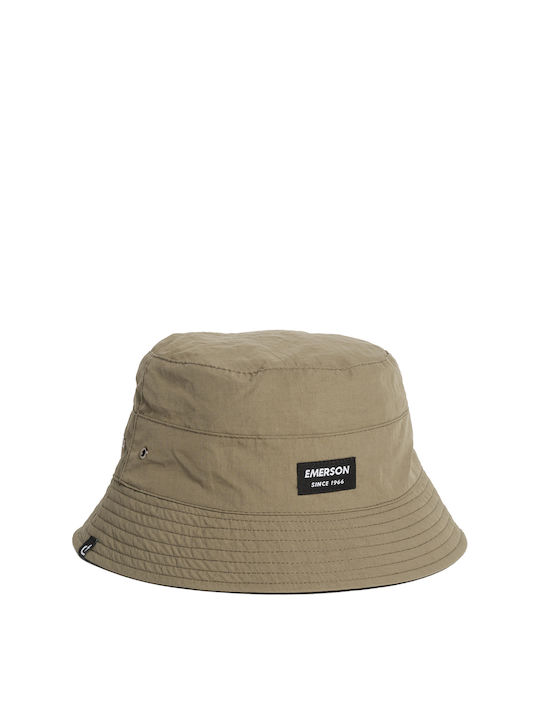 Emerson Υφασμάτινo Ανδρικό Καπέλο Στυλ Bucket Khaki Blue Black