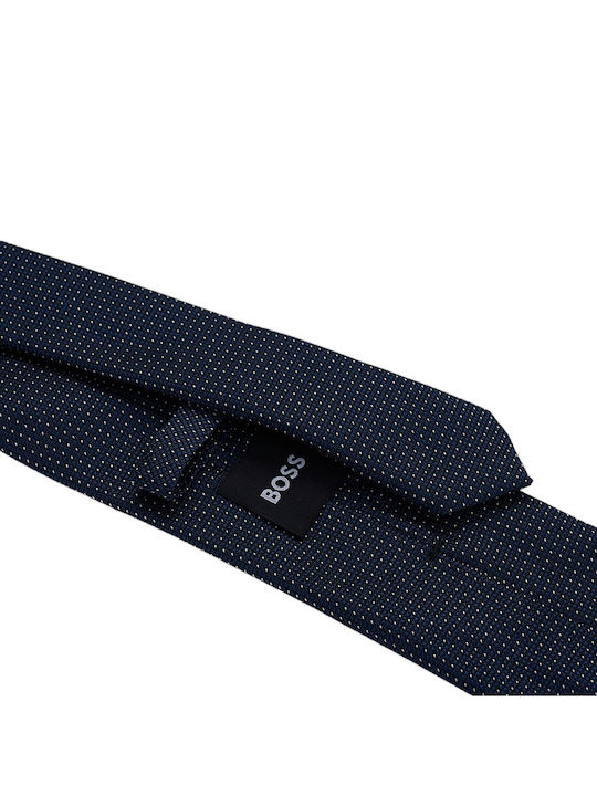 Hugo Boss Men's Tie in Navy Blue Color