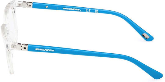 Skechers Прозрачен Пластмасов Рамка за Очила SE1202 026