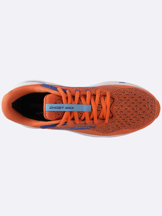 Ghost Max Ανδρικά Αθλητικά Παπούτσια Running Red Orange / Black / Surf The Web