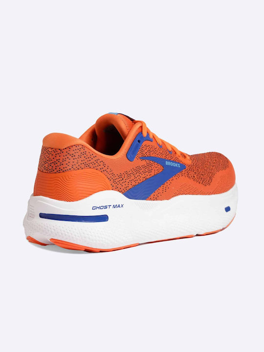 Ghost Max Ανδρικά Αθλητικά Παπούτσια Running Red Orange / Black / Surf The Web