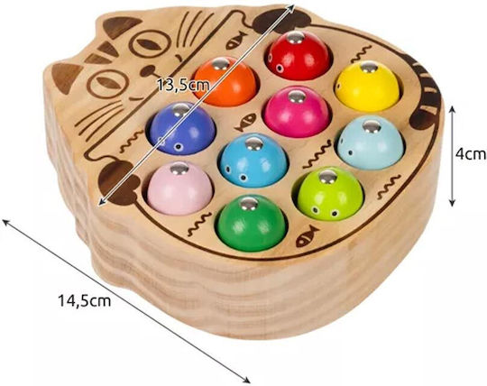 Holz Interaktives Spielzeug Angelspiel Für 3+ Jahre (Verschiedene Designs) 1St