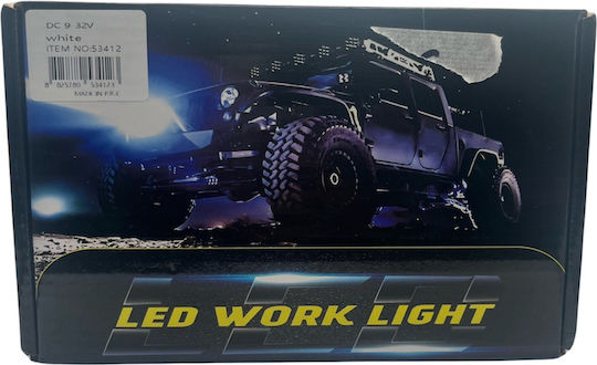 LED Jeep Wrangler / Cherokee Suzuki Jimny 12 / 24V 70W 13.97cm with White Lighting 1pcs