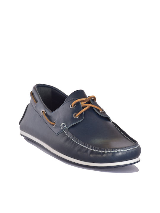 Kricket Men's Moccasins Blue