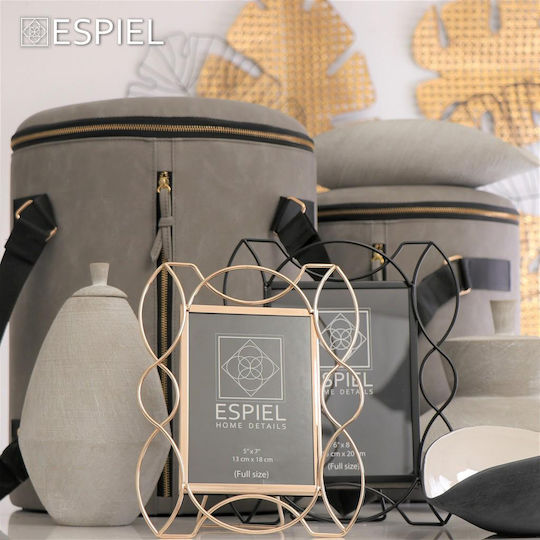 Espiel Κορνίζα Μεταλλική με Χρυσό Πλαίσιο