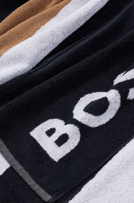 Hugo Boss Beach Towel Black 180x90cm.