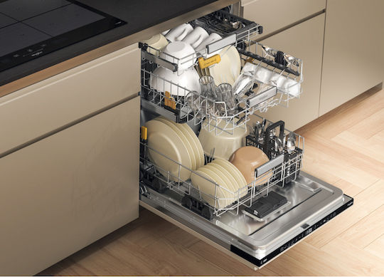 Whirlpool Mașină de spălat vase complet încorporabilă pentru 14 seturi de vase L59.8xÎ82cm