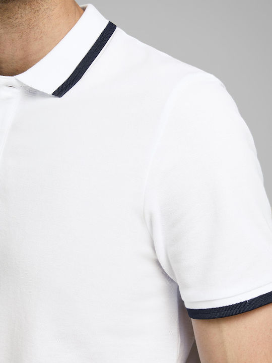 Polo Short Sleeve Blouse White