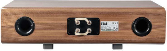 Elac CC 401.2 Boxă Hi-Fi Centrală 2500W P65.3xL28.5xÎ19.1cm Nuc Luciu Înalt