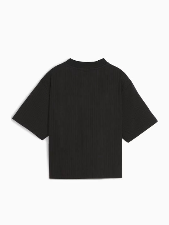 Better Classics Women's Athletic Oversized T-shirt Black