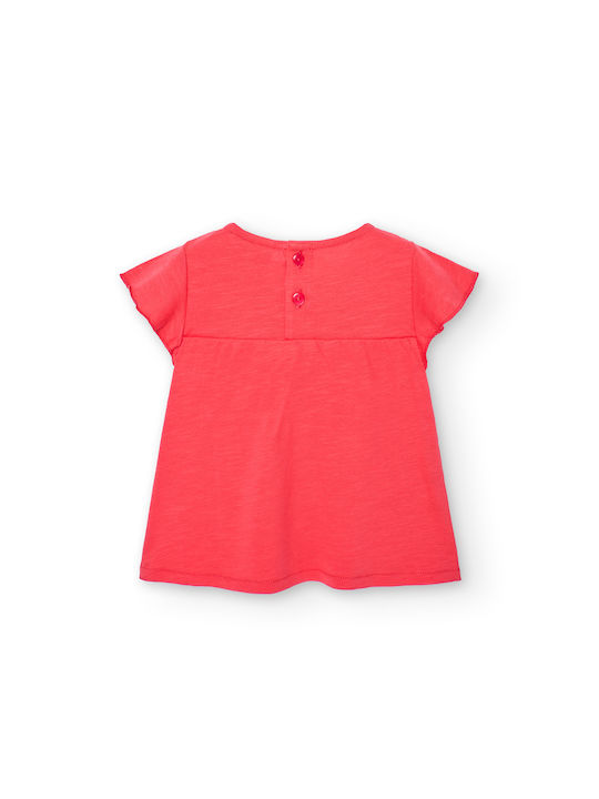 Boboli Kids Blouse Short Sleeve Red