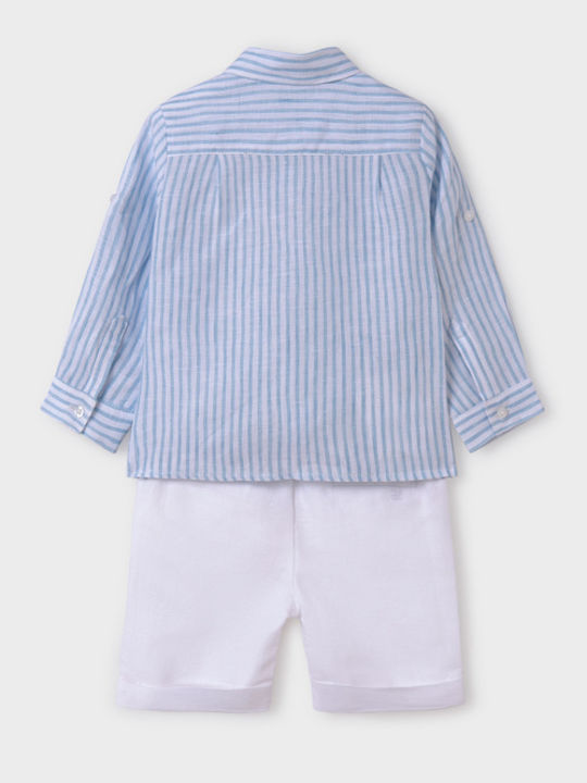 Kids' Set with Shorts Summer 2pcs White-gold