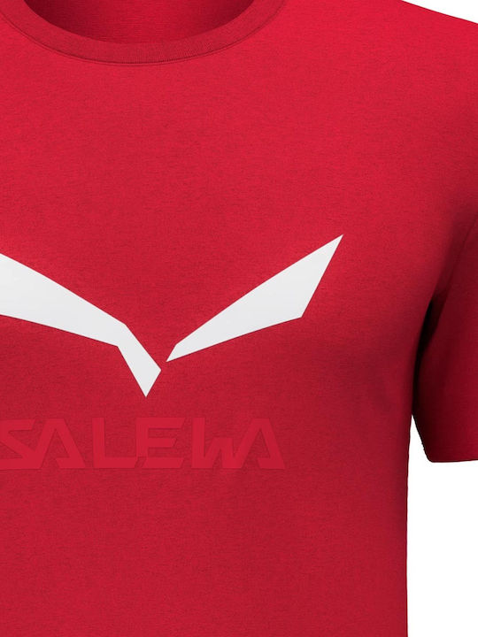 Tricou Sport Solid Logo Dry Flame Roșu