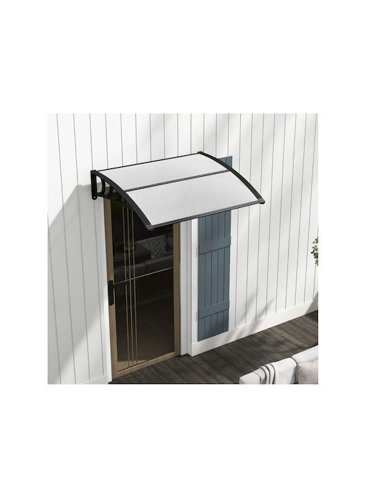 Costway Polycarbonat Kapuzinerdach P102xB99cm