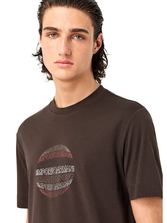 Emporio Armani T-shirt Brown