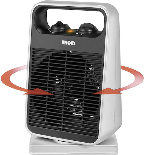 Unold Fan Heater General Use Floor Standing Black 2000W