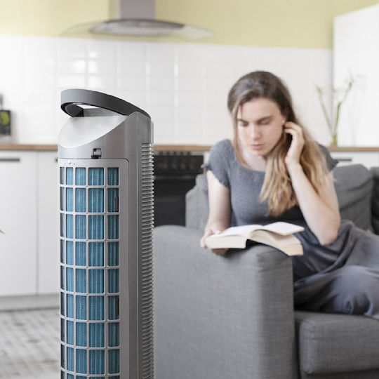 Cecotec Energy Silence 2000 Cool Tower Smart Ανεμιστήρας Πύργος 60W Μαύρος