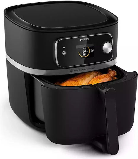 Philips Series 7000 Air Fryer με Wi-Fi 8.3lt Μαύρο