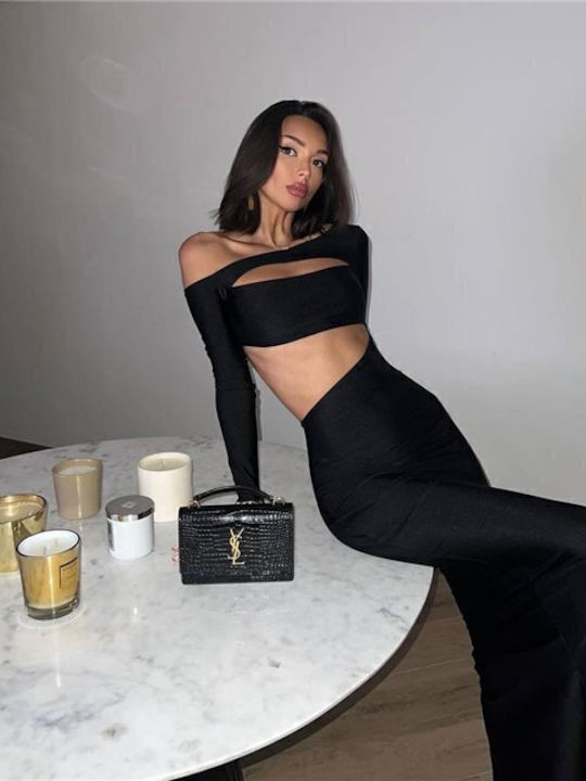 Maxi Kleid Schwarz