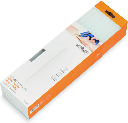 Steinel Bețișoare de Silicon Ultra Power Transparent 11mm 40buc