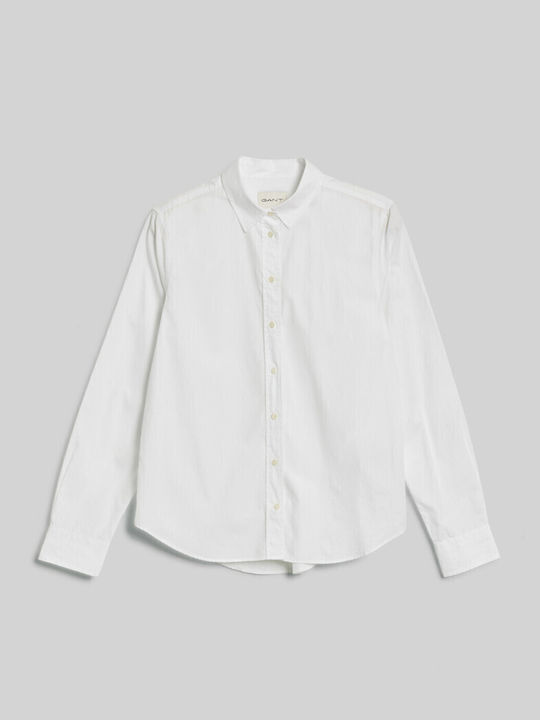 Women's Long Sleeve Shirt White