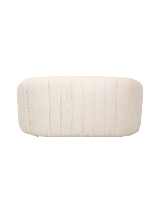 Moby Two-Seater Couch Ecru 148x83x66cm