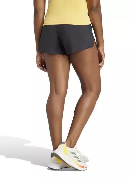 adidas Adizero Essentials Γυναικείο Αθλητικό Σορτς Μαύρο