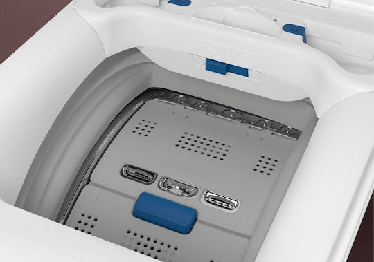 Electrolux Πλυντήριο Ρούχων Άνω Φόρτωσης 6kg με Τεχνολογία Ατμού 1151 Στροφών EW6TN24262P