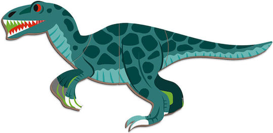 Janod Μαγνητικό Παιχνίδι Κατασκευών Dinosaurs Magneti'book για Παιδιά 3+ Ετών