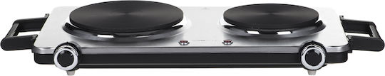 Clatronic Clatronic DKP 3668 E Countertop Burner Enamel Double Black