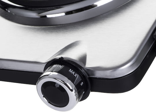 Clatronic Clatronic DKP 3668 E Countertop Burner Enamel Double Black