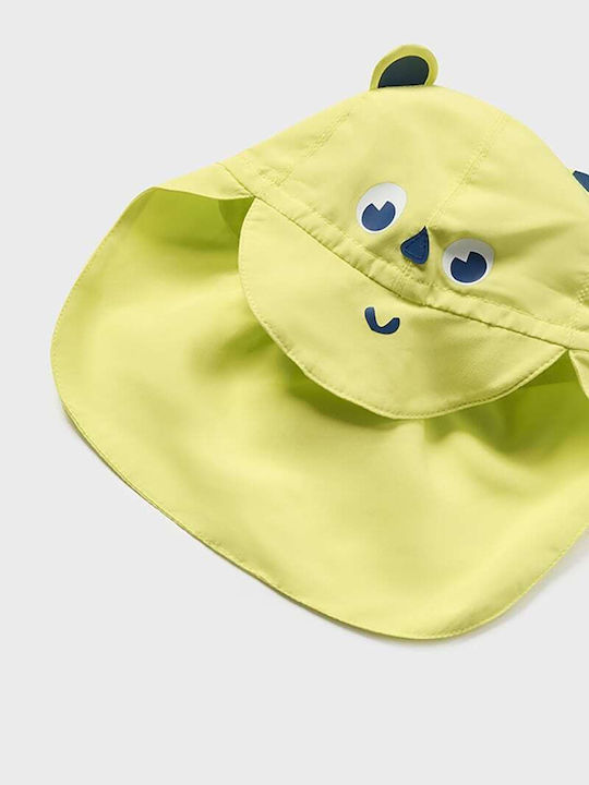 Mayoral Play Kids Swimwear Swim Shorts with Hat Lime