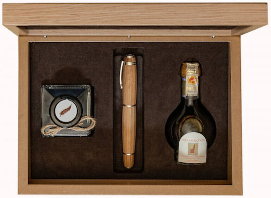 Scribo Schreibfeder Extra fein Gray Holz
