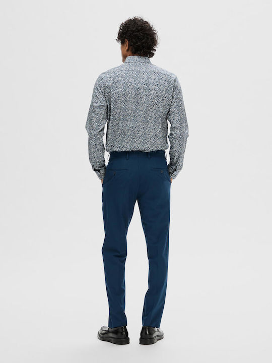 Selected Men's Trousers BLUE