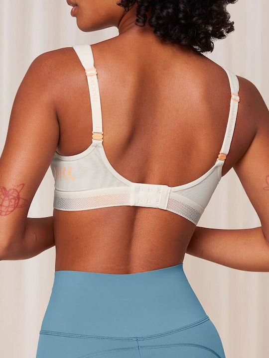 Triaction Cardio Cloud Μπεζ Αθλητικό Σουτιέν χωρίς Μπανέλες