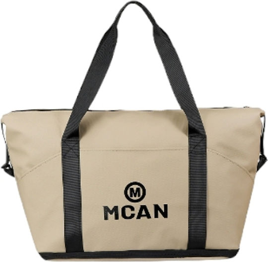 Mcan Sack Voyage 36lt White made of Artificial Leather L43xW25xH34cm
