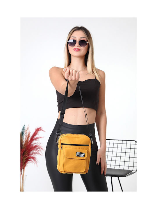 Shaka Geantă pentru bărbați Umăr / Crossbody Galbenă