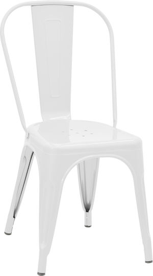 Chair Utopia White 44x44x85cm Chair Utopia White 44x44x85cm