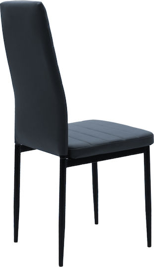 Parker Stühle Speisesaal Anthracite 1Stück 42x48x98cm