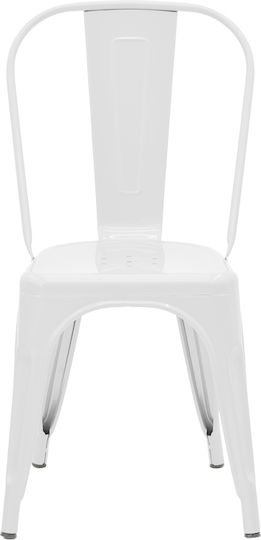 Outdoor Chair Metallic Utopia White 44x44x85cm