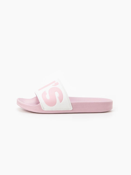Levi's Slides σε Ροζ Χρώμα