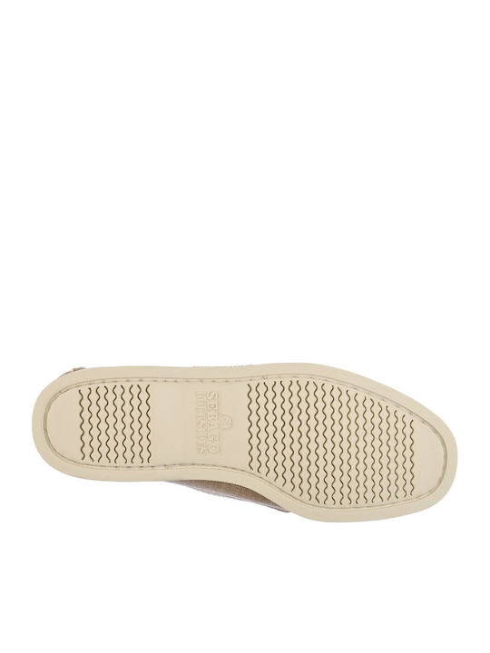 Portland Men's Leather Loafers Beige