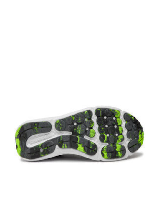 Ua Charged Assert 10 Sport Shoes Running Black / High Vis Yellow